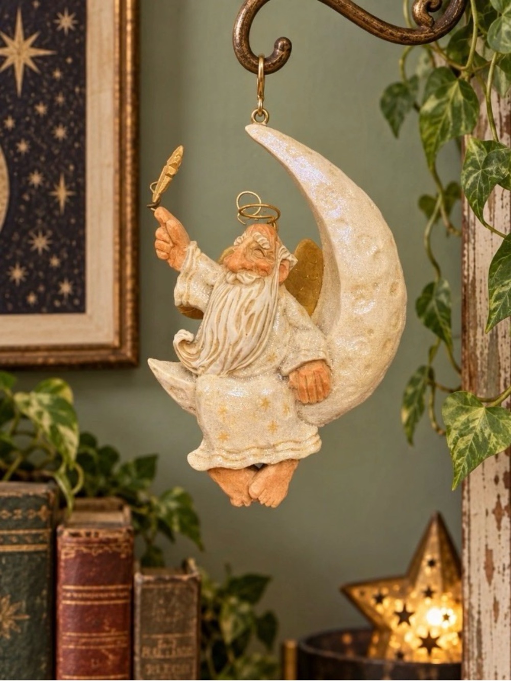 VTG DAVID FRYKMAN Studio G THE OLDEST ANGEL Moon Star Coyne’s & Company 1996